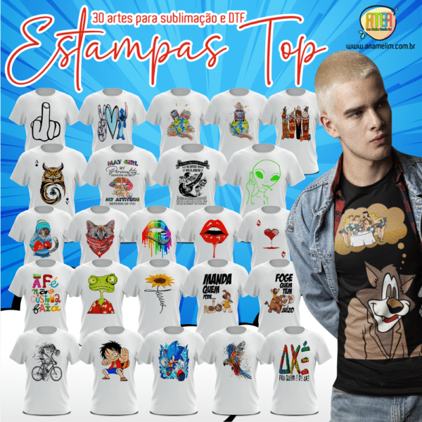 ESTAMPAS TOP CAMISAS