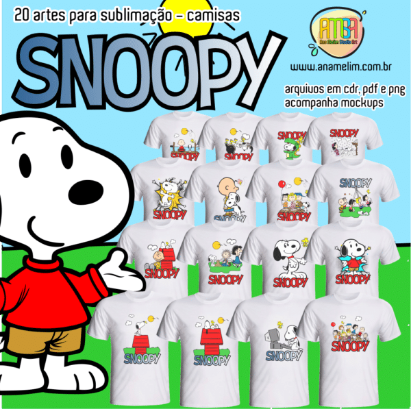 ESTAMPAS SNOOPY V1 CAMISAS - Image 2